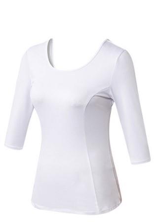 Лонгслив женский VitoRicci 181108 белый 48-50 RU 1697₽