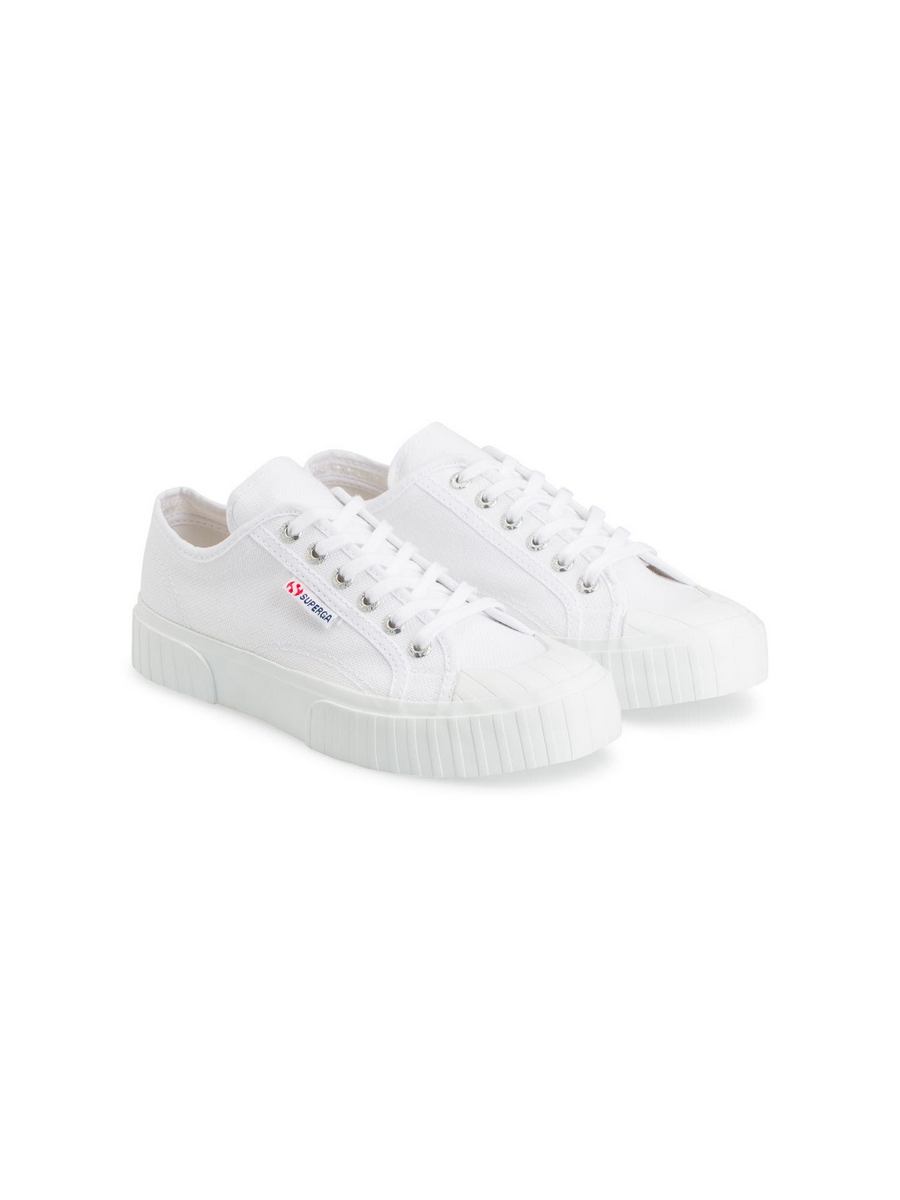 

Кеды женские Superga 1417884 белые 39 EU, Белый, 001417884