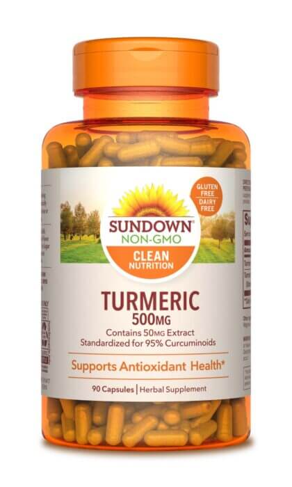 

Sundown Naturals Turmeric 500 mg капсулы 90 шт.