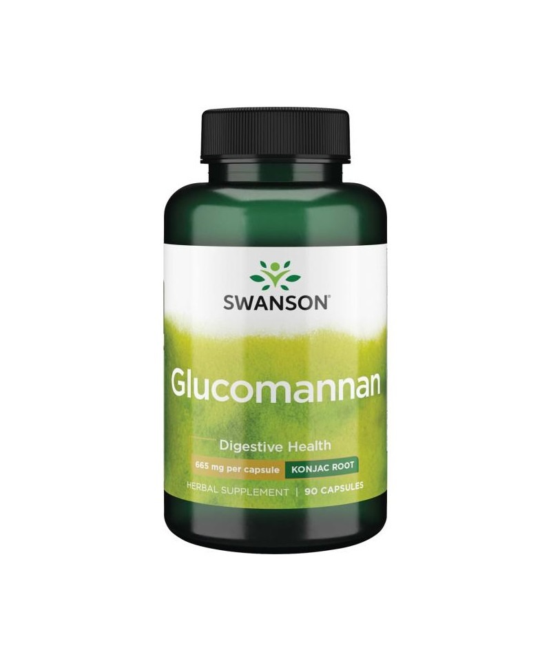 фото Swanson глюкоманнан glucomannan 665 mg - 90 капсул ---