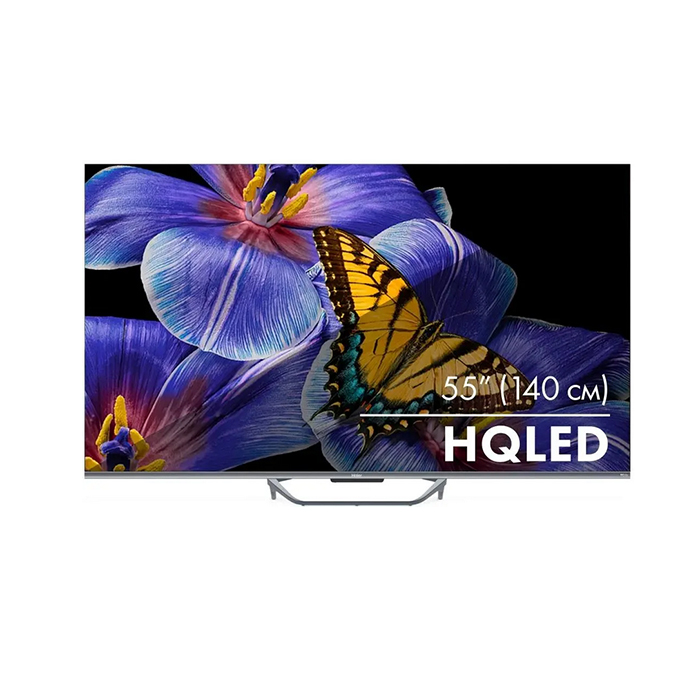 

55 Телевизор HAIER Smart TV S4, QLED, 4K Ultra HD, серый, СМАРТ ТВ, Android TV