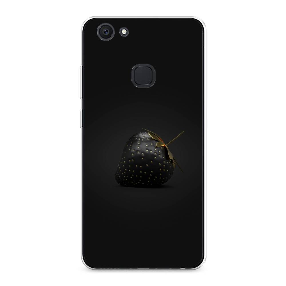 

Чехол Awog на Vivo V7 Plus "Черная клубника", Разноцветный, 260750-10