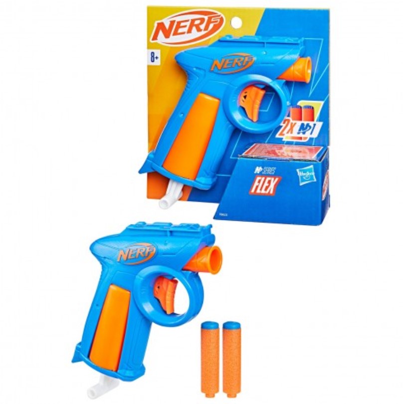 

Бластер Nerf N Series Flex F8623, Синий;оранжевый