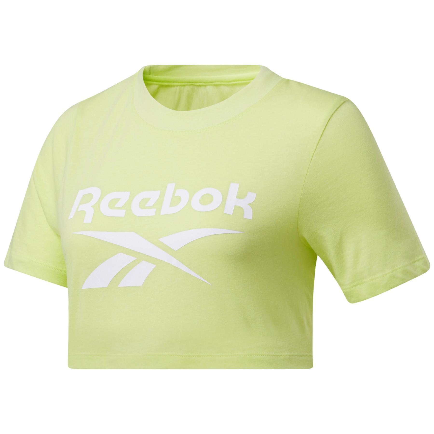 Футболка женская Reebok GI6705 зеленая L 1039₽