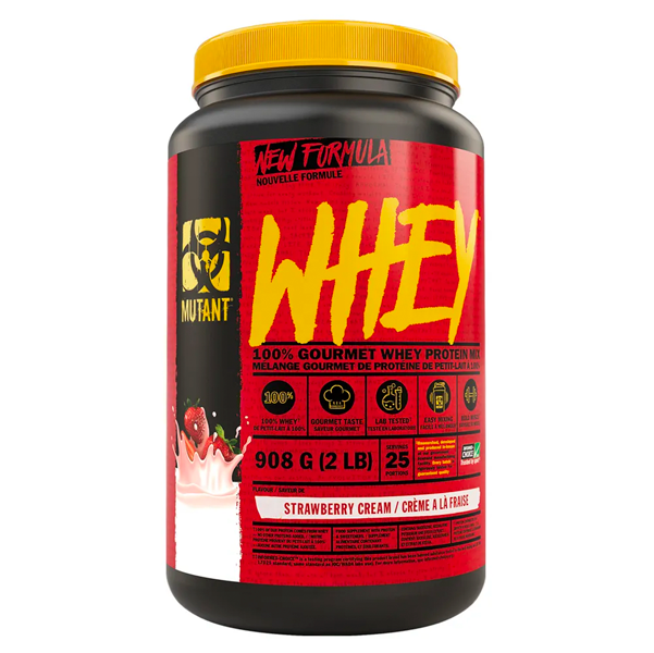 

Mutant Whey - 908 грамм клубника
