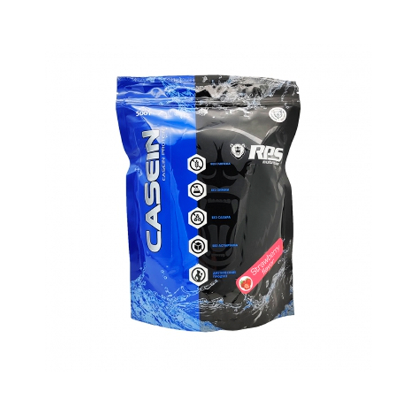 RPS Nutrition Casein Protein - 500 грамм клубника