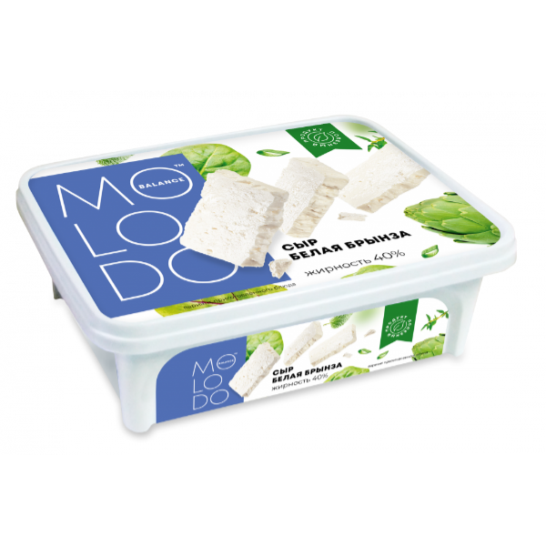 

Сыр Molodo Balance Белая брынза мягкий, 40%, 250 г