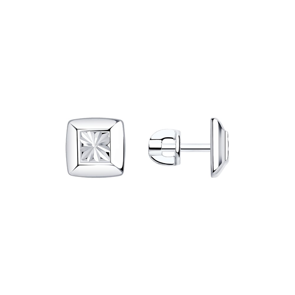 

Серьги-пусеты из серебра Diamant 94-122-00707-1, 94-122-00707-1