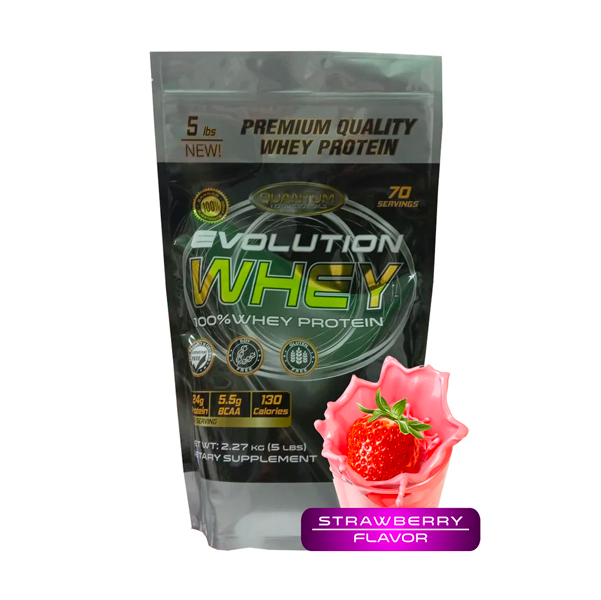 

Quantum Nutraceuticals Evolution Whey - 2270 грамм клубника