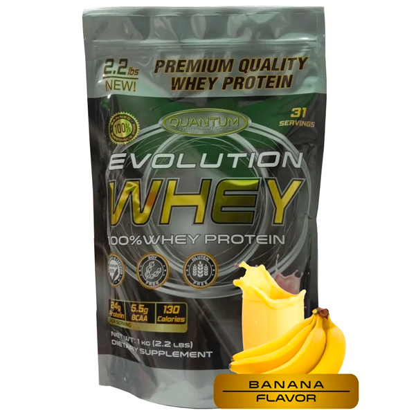 

Quantum Nutraceuticals Evolution Whey - 1000 грамм банан