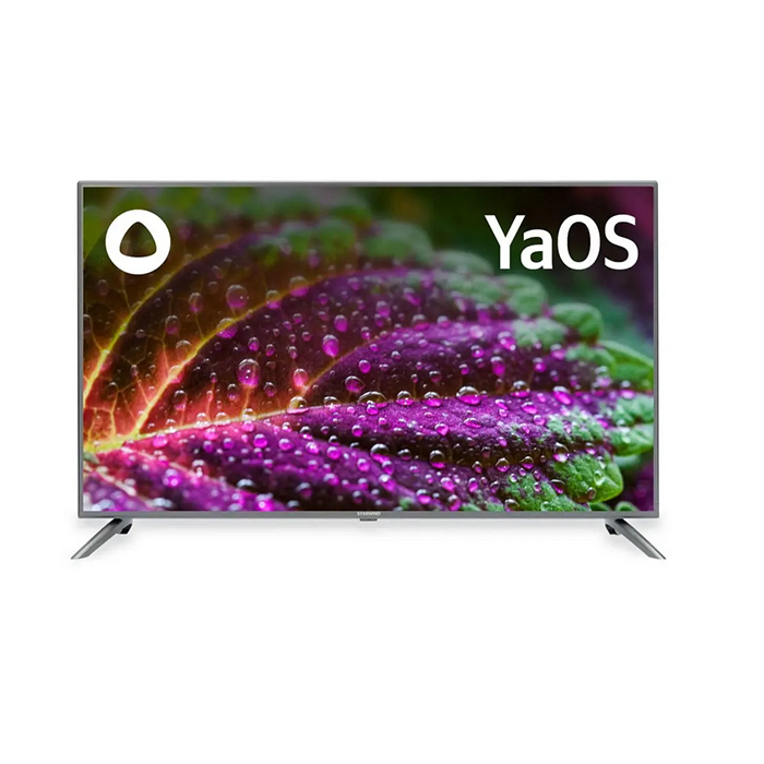 

55 Телевизор StarWind SW-LED55UG400, 4K Ultra HD, стальной, СМАРТ ТВ, YaOS
