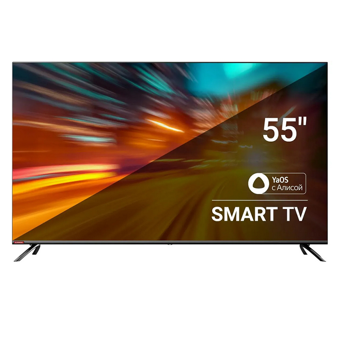 

55 Телевизор SunWind SUN-LED55XU401, 4K Ultra HD, черный, СМАРТ ТВ, YaOS