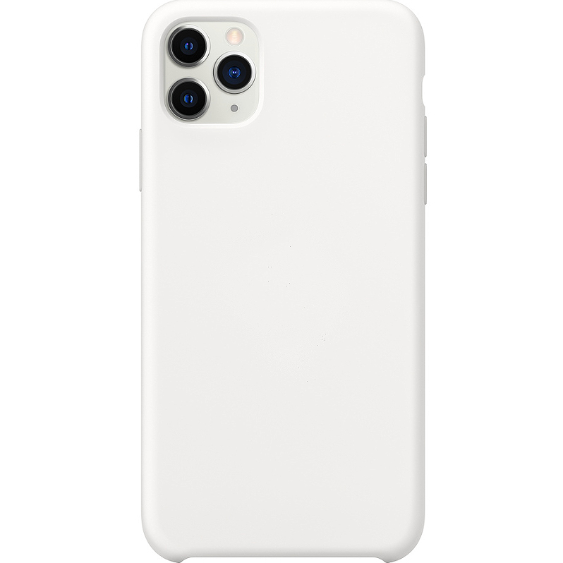 фото Силиконовый чехол silicone case для iphone 11 pro, белый grand price