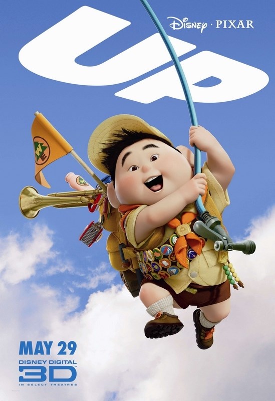 

Постер к мультфильму "Вверх" (Up) 50x70 см