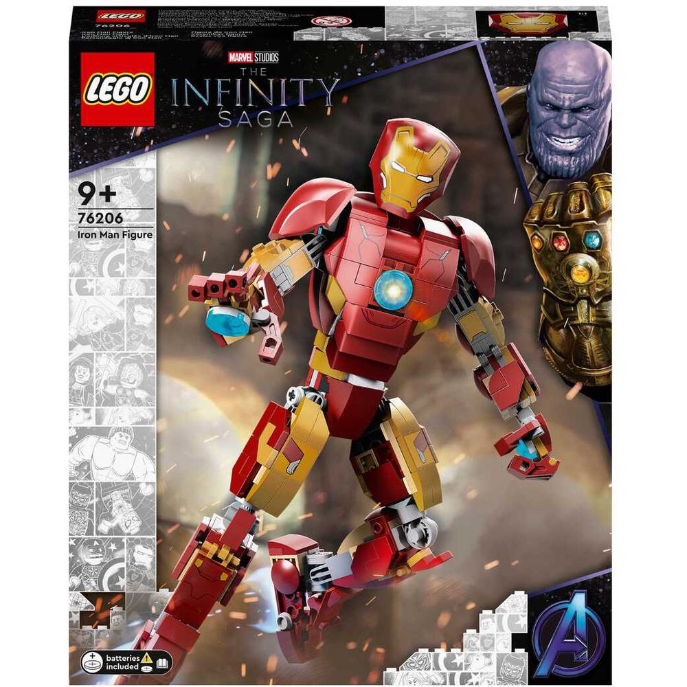 фото Конструктор lego super heroes фигурка железного человека 76206