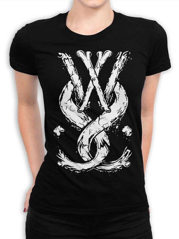 

Футболка женская Dream Shirts While She Sleeps Женская 50008391 черная S, While She Sleeps Женская 50008391