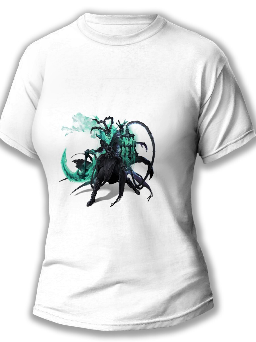 Футболка женская На стиле! F-W-2508-1219 белая, 2XL