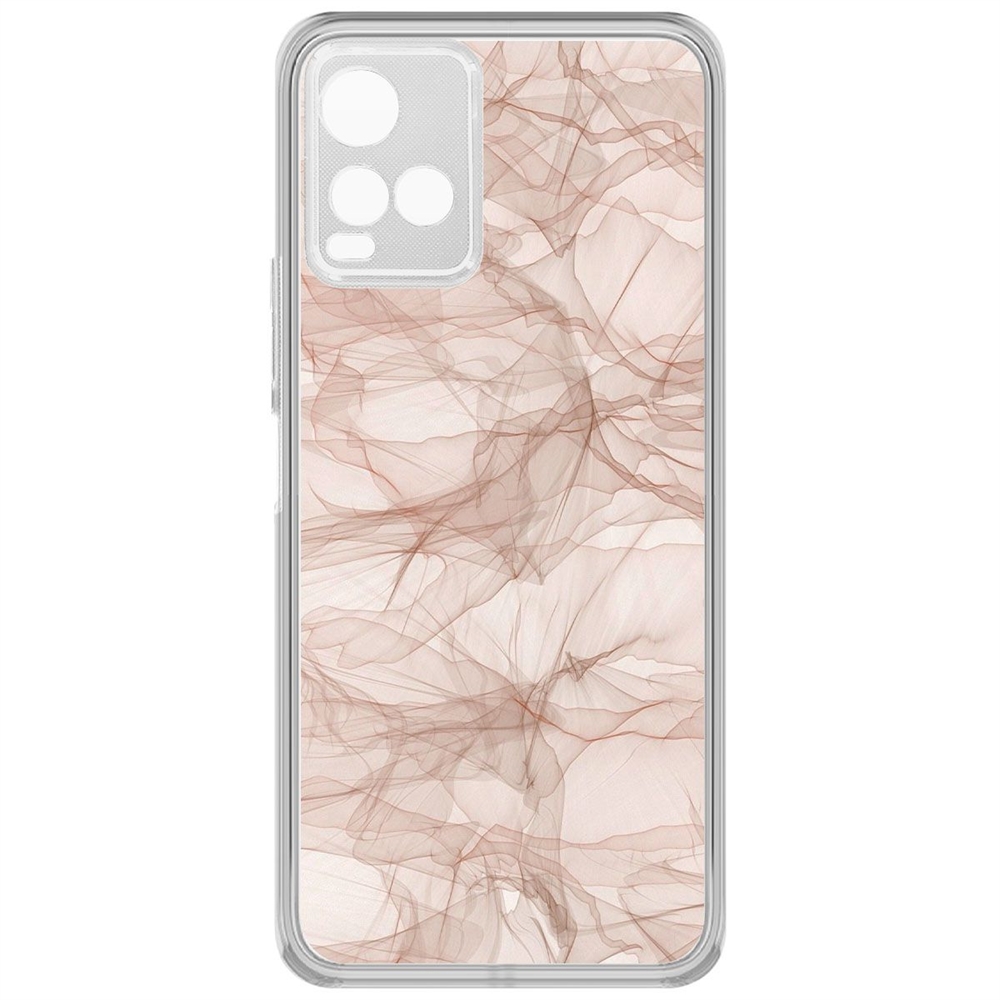 

Чехол-накладка Krutoff Clear Case Абстракт 5 для Vivo Y21, Прозрачный