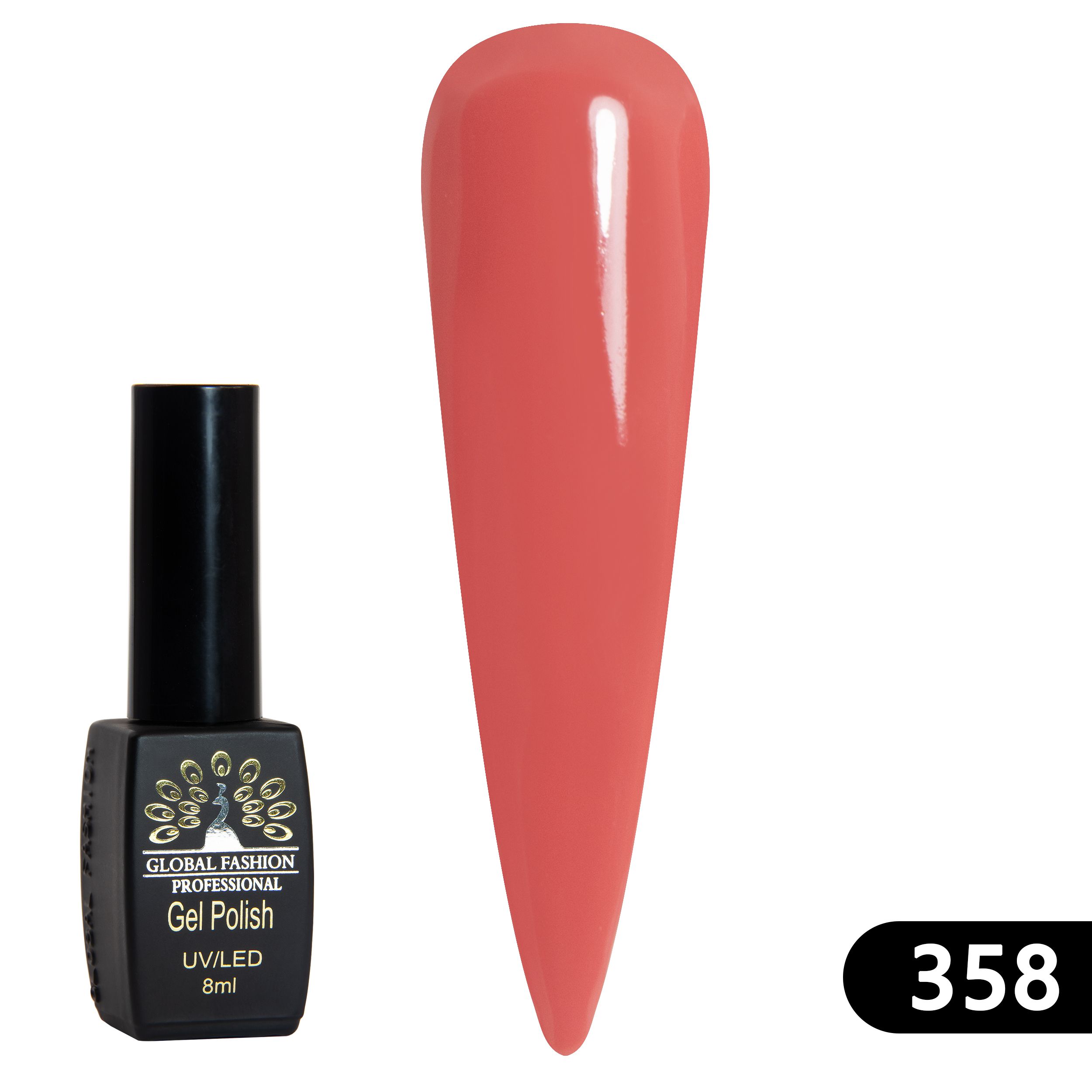

Гель-лак BLACK ELITE 358 Global Fashion 8 мл