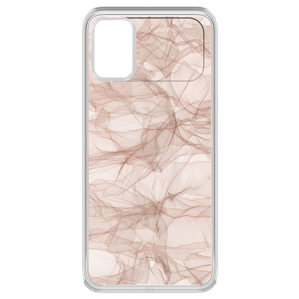

Чехол-накладка Krutoff Clear Case Абстракт 5 для Xiaomi POCO M3, Прозрачный