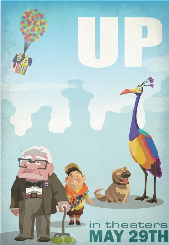 

Постер к мультфильму "Вверх" (Up) A1