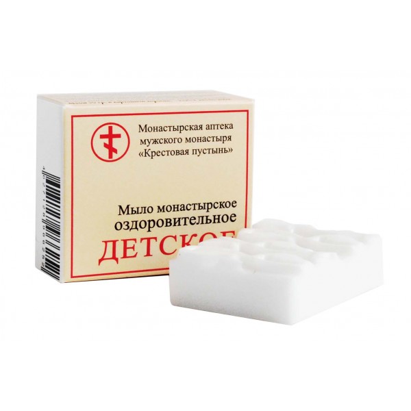 

Бизорюк Мыло монастырское оздоровительное Детское Солох Аул, 30 г