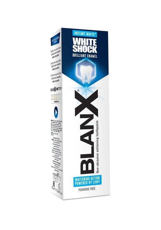 фото Зубная паста blanx white shock instant white