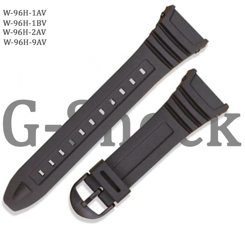 

Ремешок из двух частей унисекс Haspic W-96H черный, W-96H