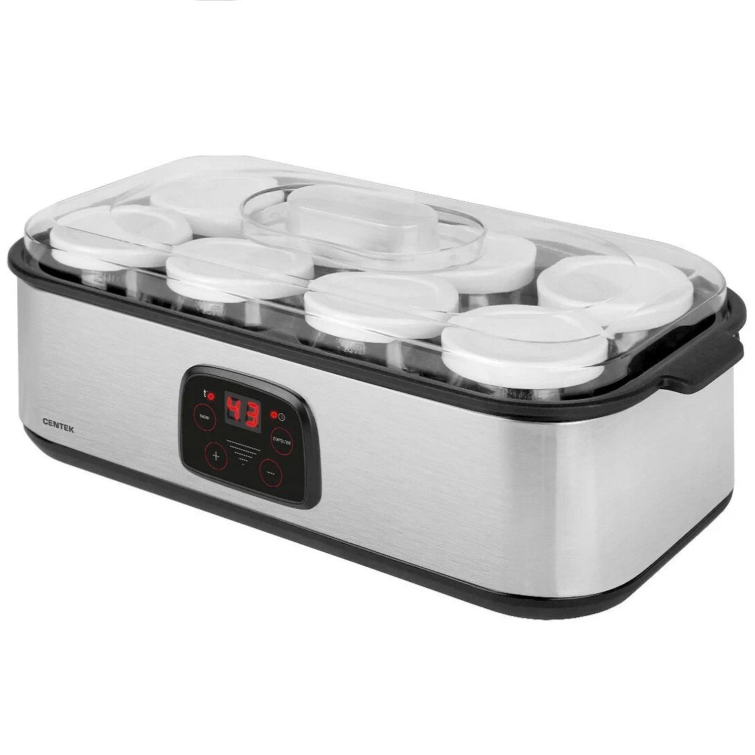 

Йогуртница Centek CT-1443 серебристый, CT-1443