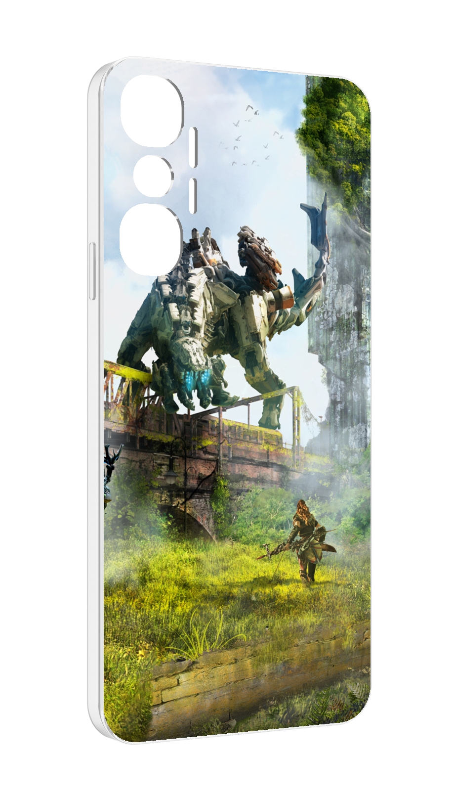 

Чехол MyPads Horizon Zero Dawn для Infinix Hot 20 4G, Прозрачный, Tocco