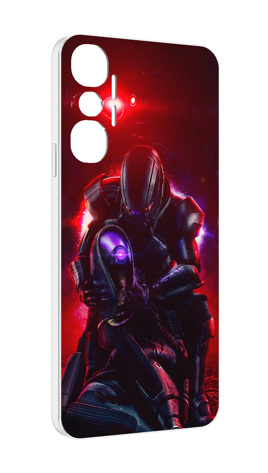 

Чехол MyPads Mass Effect для Infinix Hot 20 4G, Прозрачный, Tocco