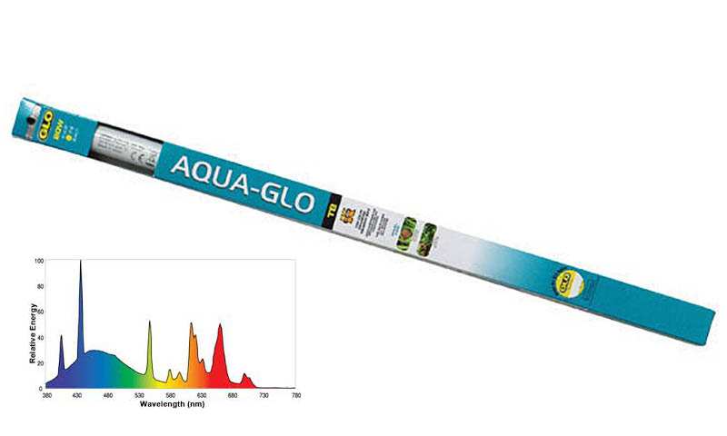 Флуоресцентная лампа для аквариума Aqua для , 40 Вт, цоколь T8, 105 см