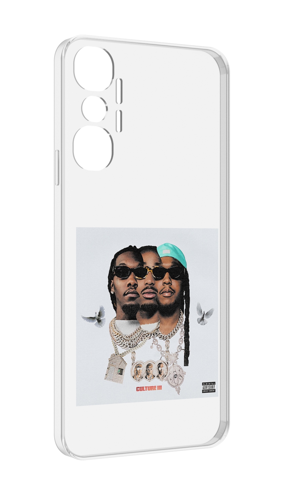 

Чехол MyPads Migos - Culture III для Infinix Hot 20 4G, Прозрачный, Tocco