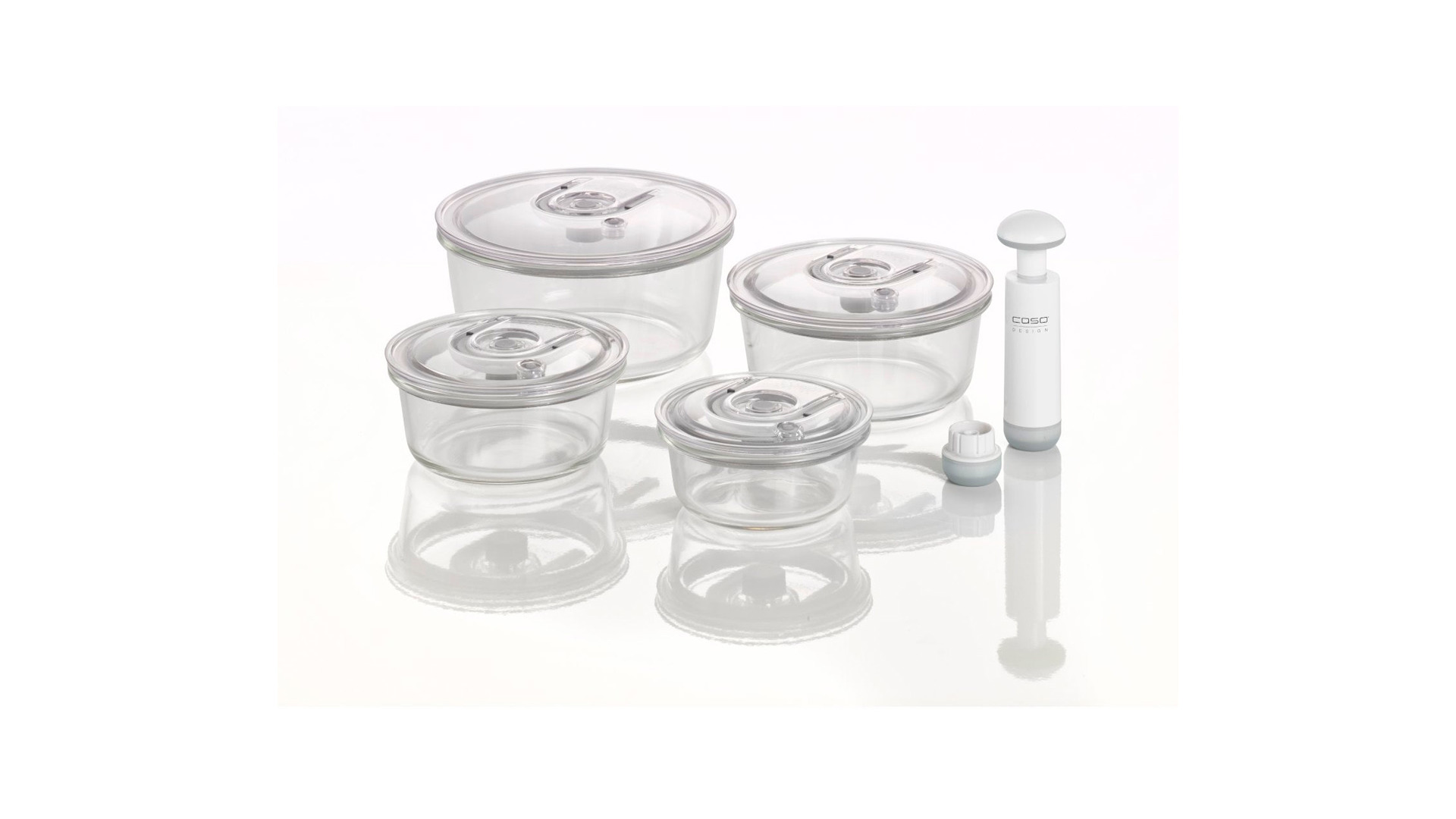 

Контейнеры вакуумные Caso VacuBoxx R-set, Прозрачный