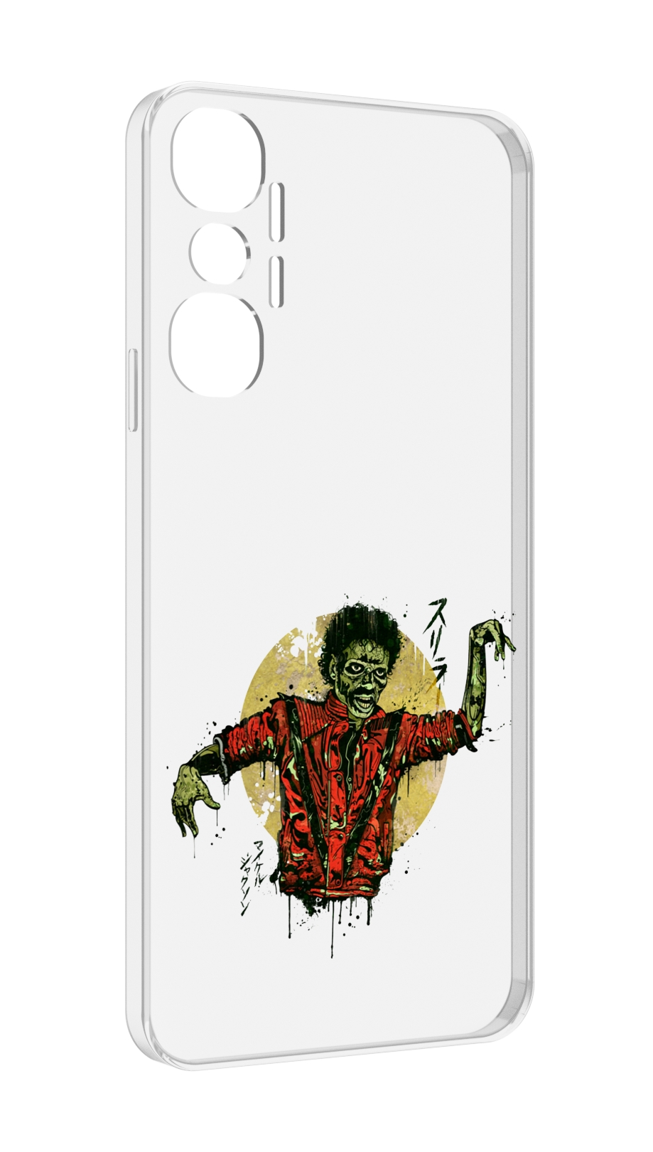 Чехол MyPads Зомби для Infinix Hot 20 4G