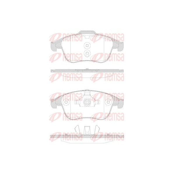 

Колодки тормозные дисковые передние Renault Grand Scenic III/Scenic III 2.0DCi/3.0DCi 09>