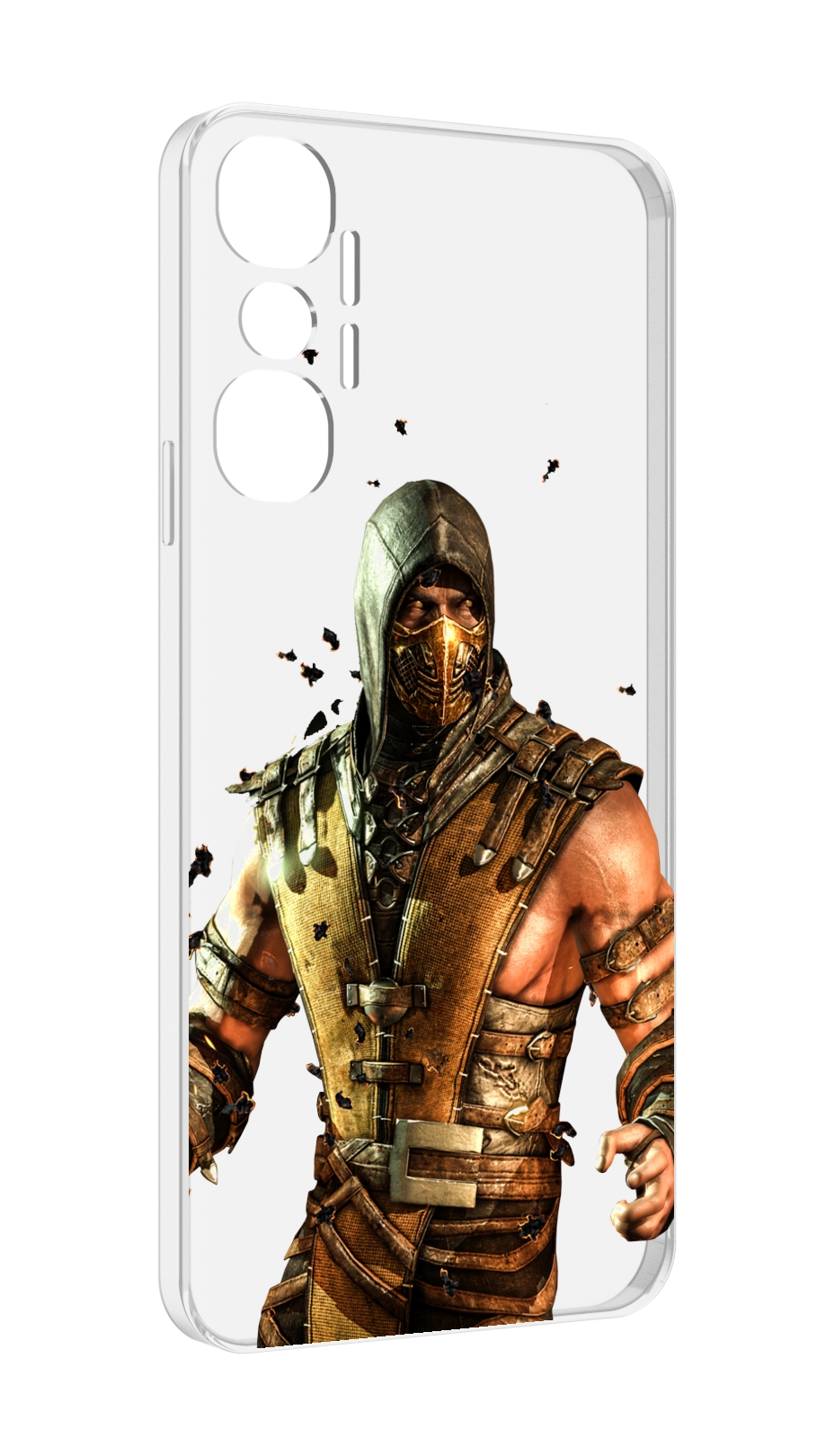 

Чехол MyPads Mortal Kombat scorpion для Infinix Hot 20 4G, Прозрачный, Tocco