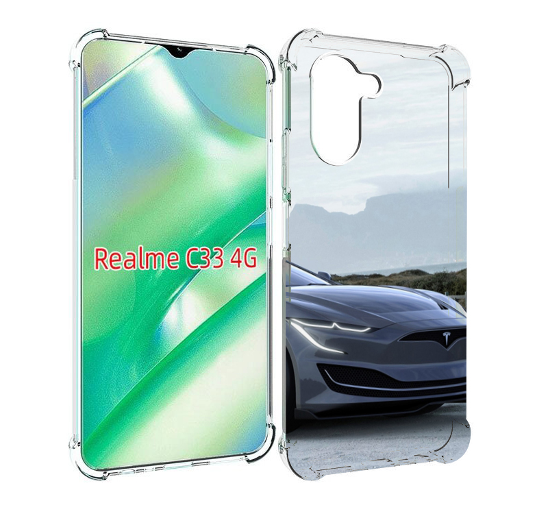

Чехол MyPads tesla 2 мужской для Realme C33 4G, Прозрачный, Tocco