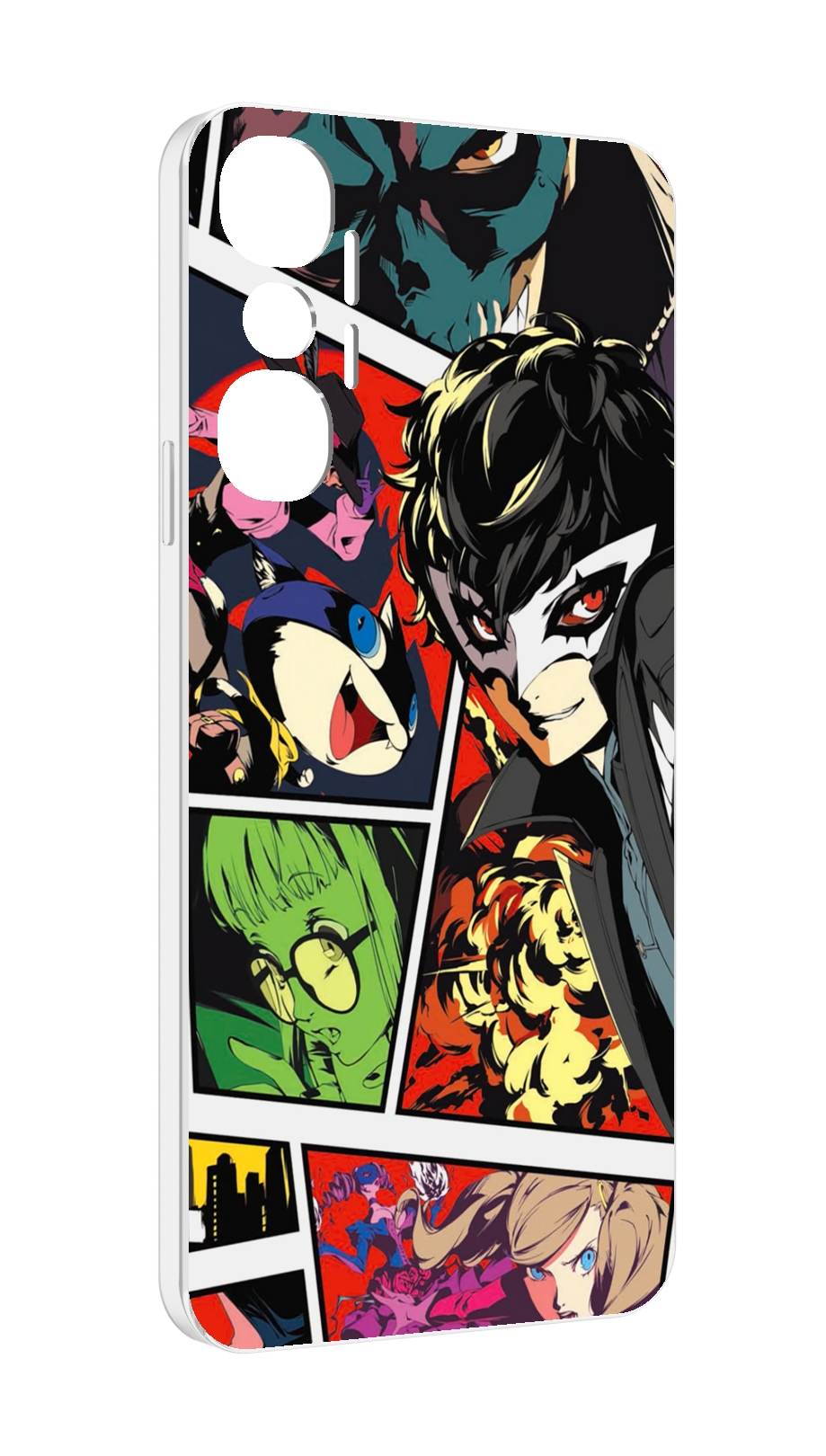 

Чехол MyPads Persona 5 art для Infinix Hot 20 4G, Прозрачный, Tocco