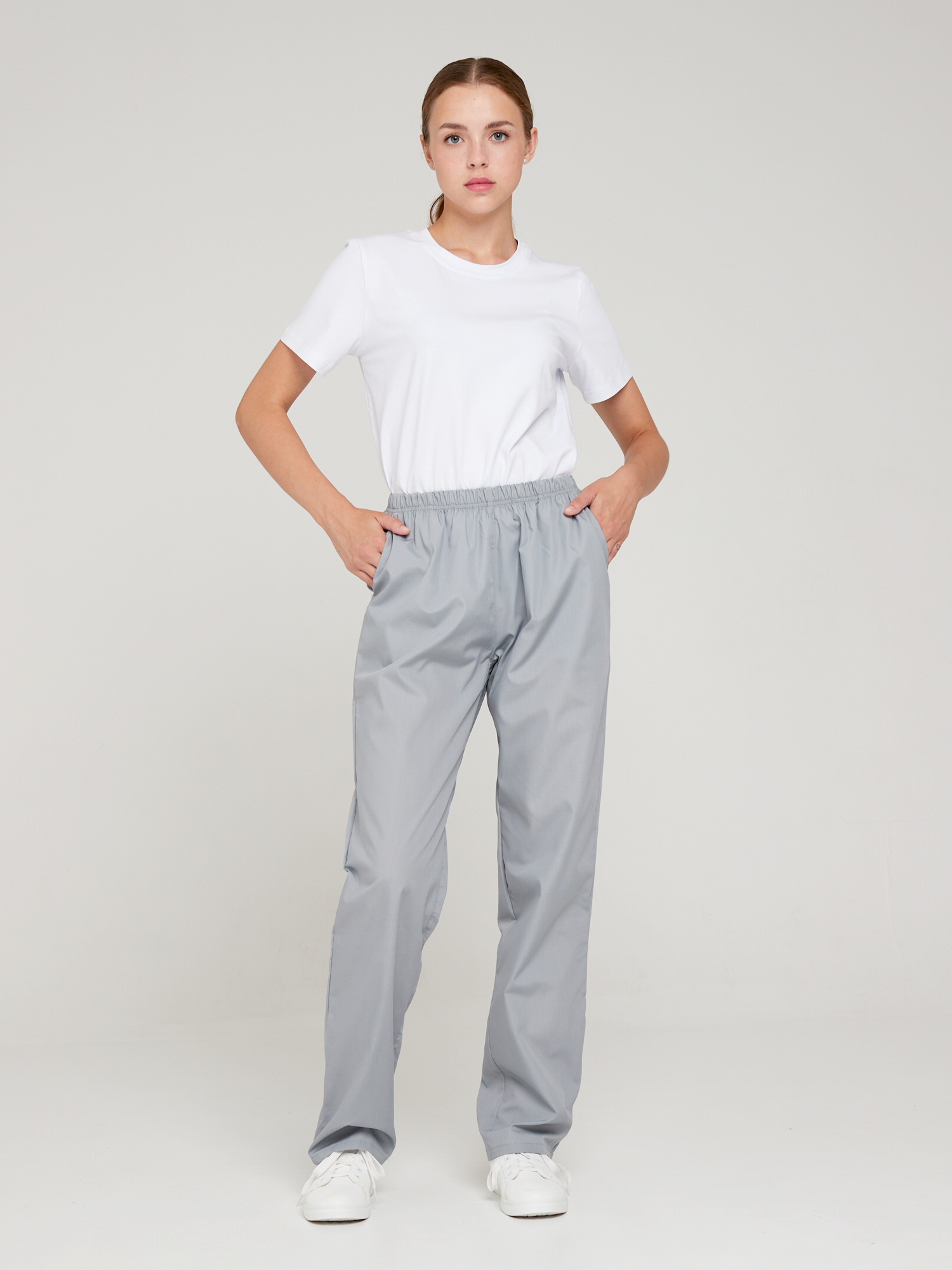 Брюки рабочие мужские IRINA EGOROVA work trousers серые 42 RU