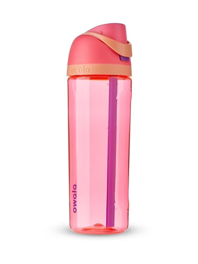Бутылка FreeSip Tritan, 739 ml (розовый)