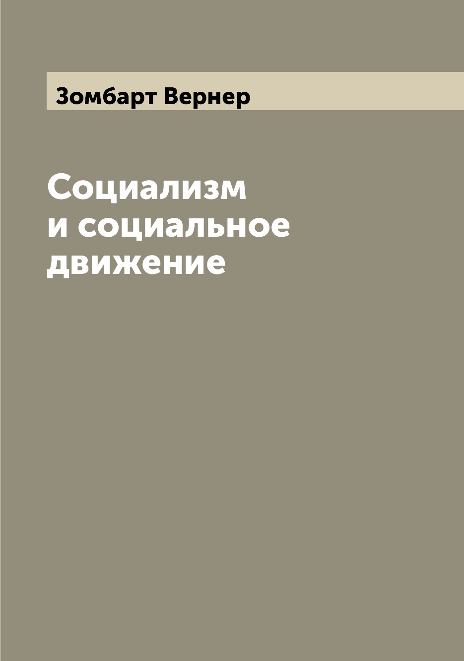 

Социализм и социальное движение