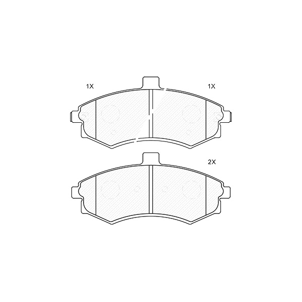 

Колодки Тормозные Передние Hyundai Elantra 1.6-2.0d 00-06/Matrix 1.5d-1.8 01> AYWIparts ар