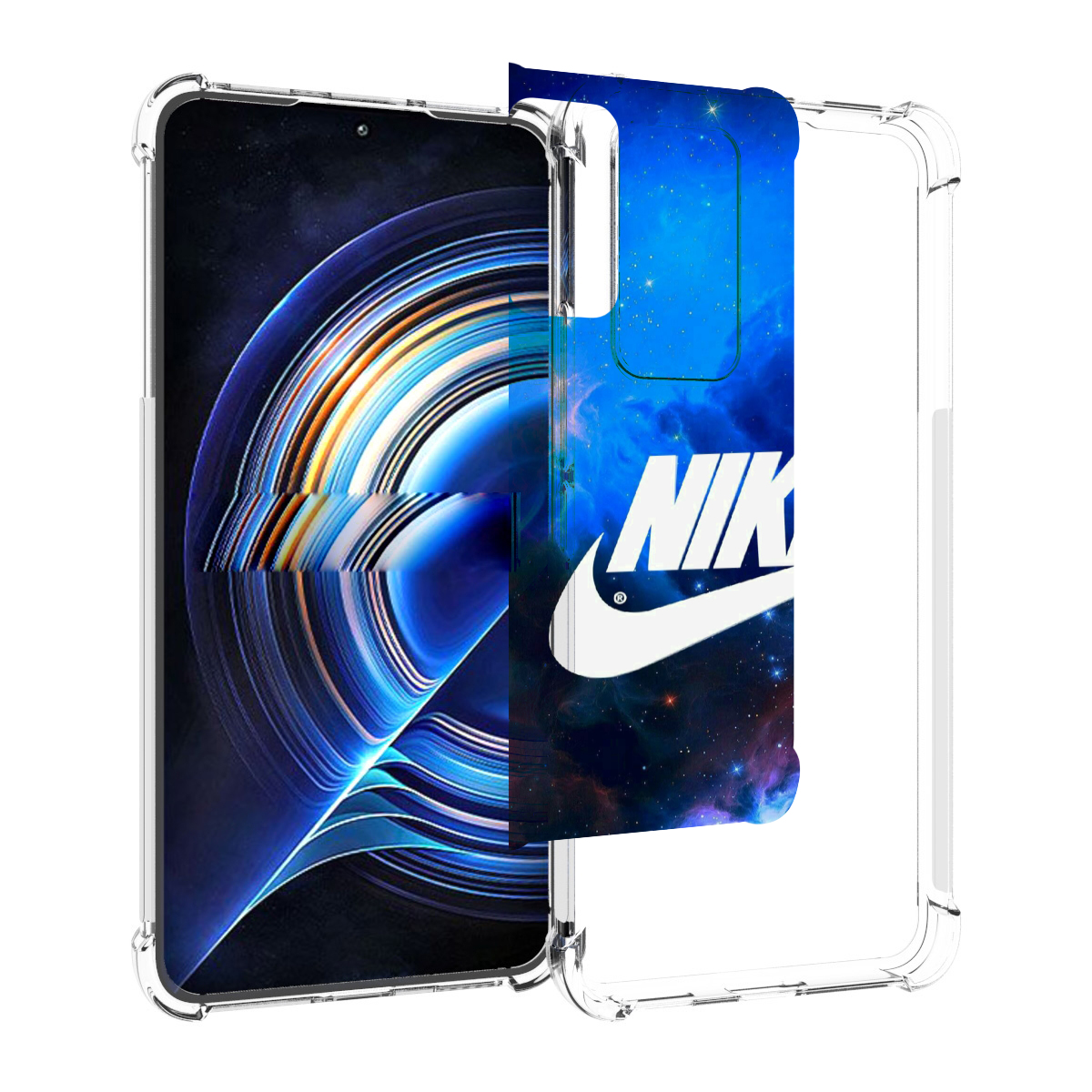 

Чехол MyPads найк в космосе для Tecno Camon 19 Neo, Прозрачный, Tocco