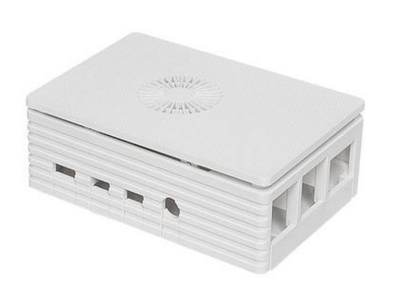 Корпус ACD Injection Molding Case Supporting 3007 Fans for Raspberry 4B White RA595 корпус zalman z1 iceberg white