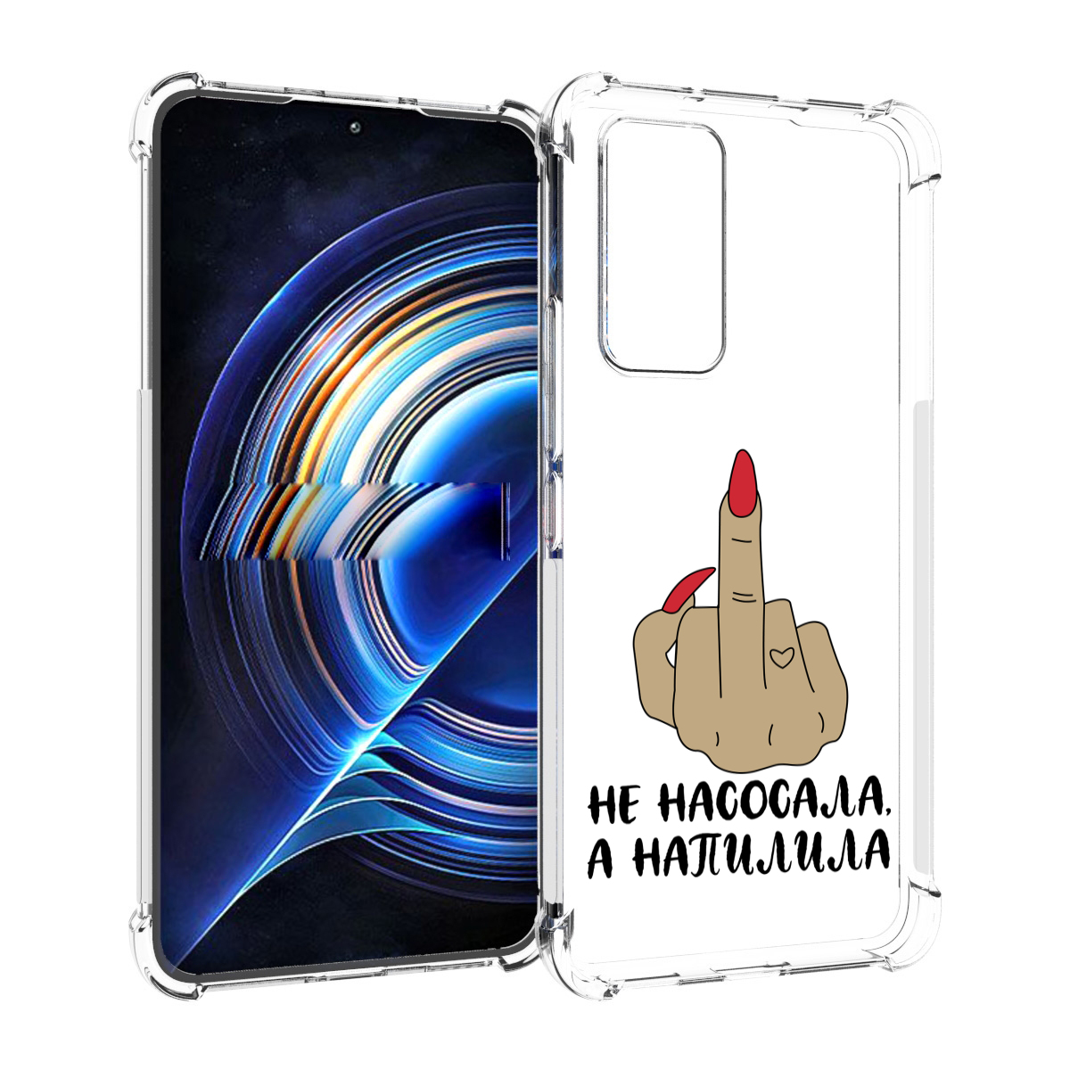 

Чехол MyPads напилила для Tecno Camon 19 Neo, Прозрачный, Tocco