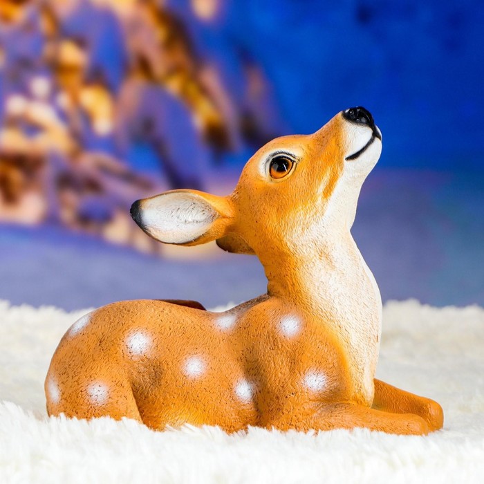 

Новогодняя фигурка Олененок 4160846 1 шт., Коричневый, Олененок