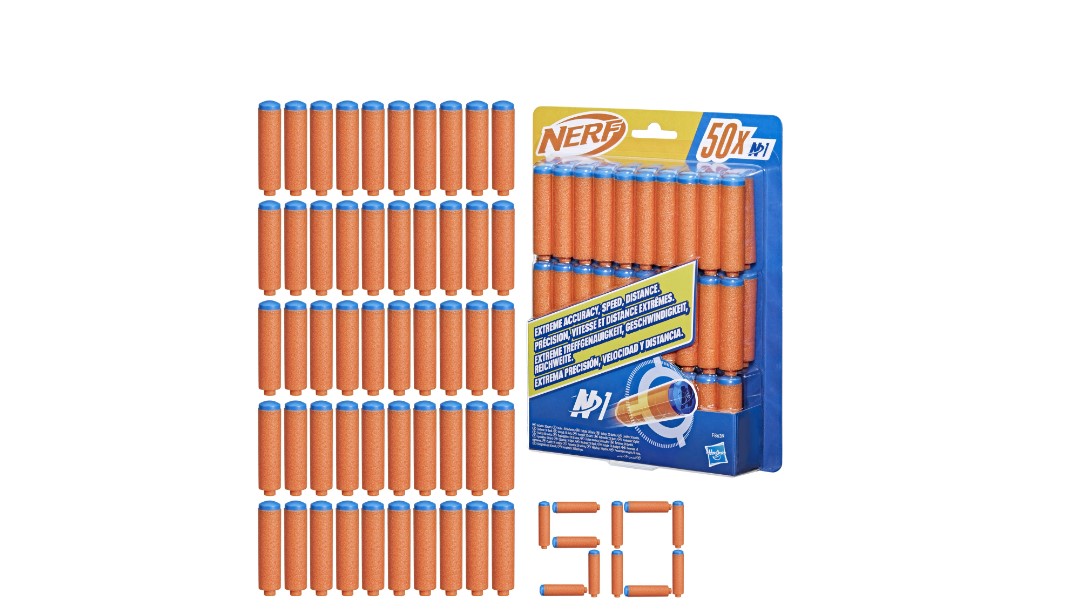 Набор пуль Nerf N Series Refill 50 F8639 для бластера, мягкие