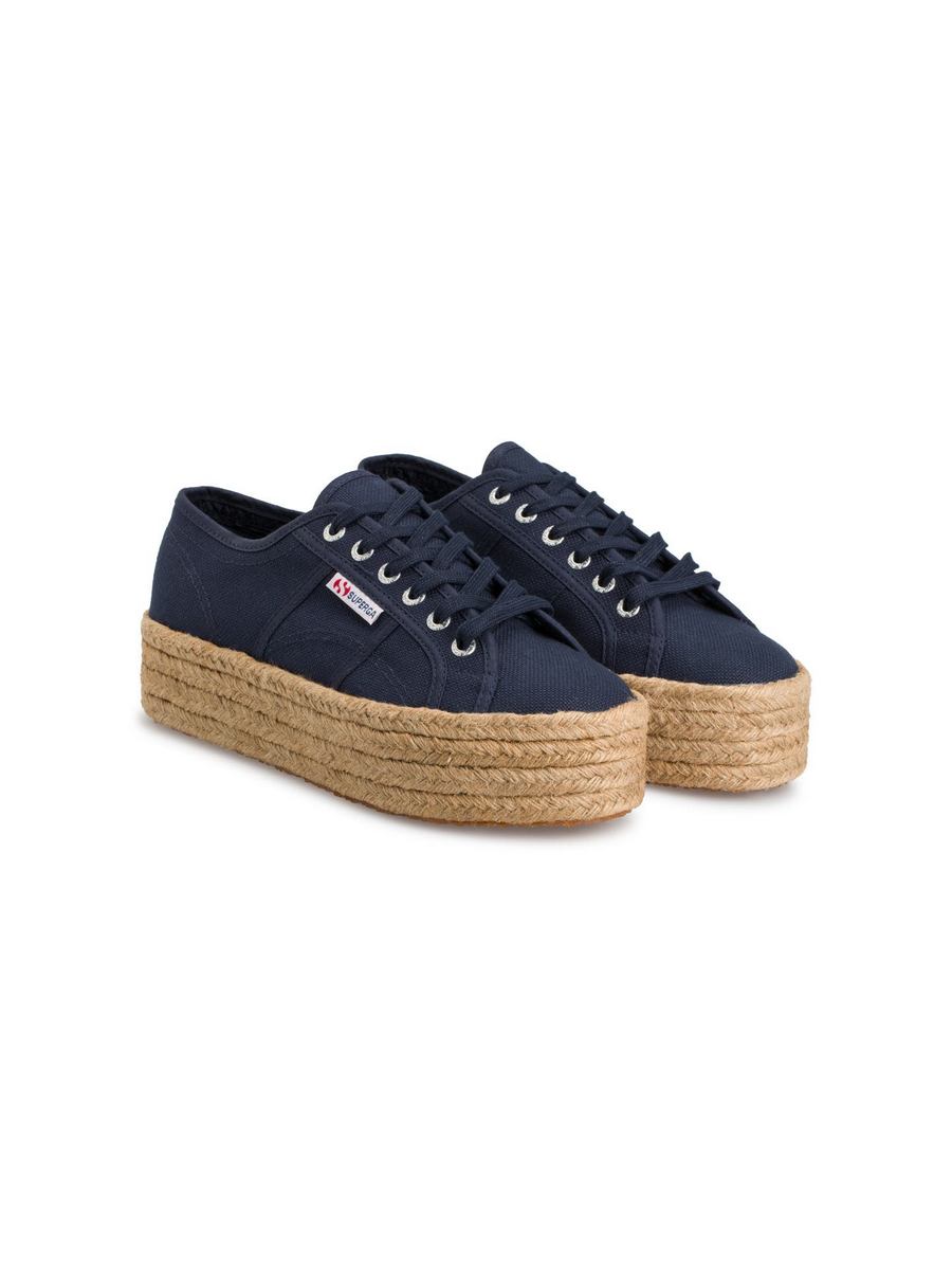 

Кеды женские Superga 1417898 синие 38 EU, Синий, 001417898