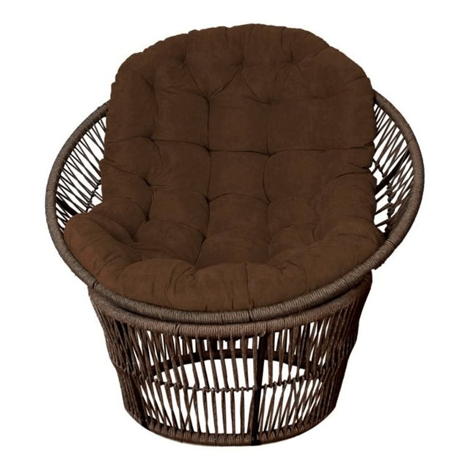 Кресло для отдыха GreenGard Эстер коричневое